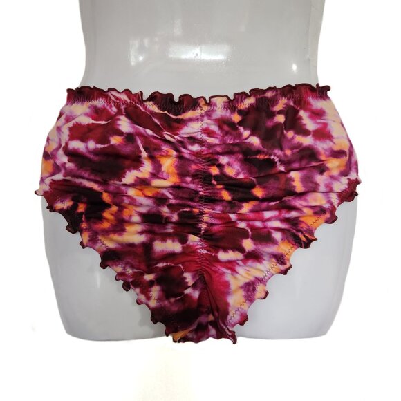 Beautiful SHADE & SHORE Fuscia Bikini Bottoms Size Large - Picture 3 of 4